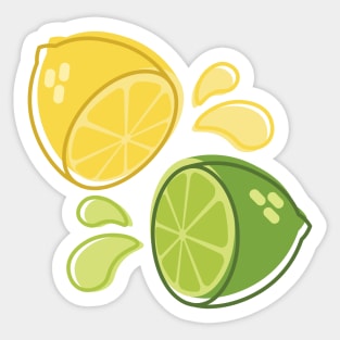 Lemon & Lime Sticker